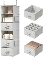 6-Shelf Hanging Closet Organizer by Vailando