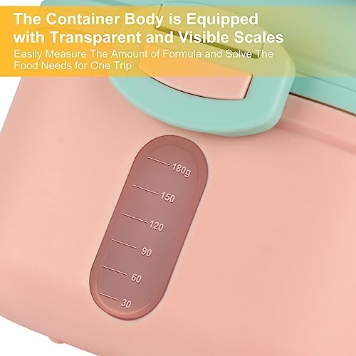 Accmor Baby Formula Dispenser On The Go, Portable Milk Powder Formula Dispenser - Image 2
