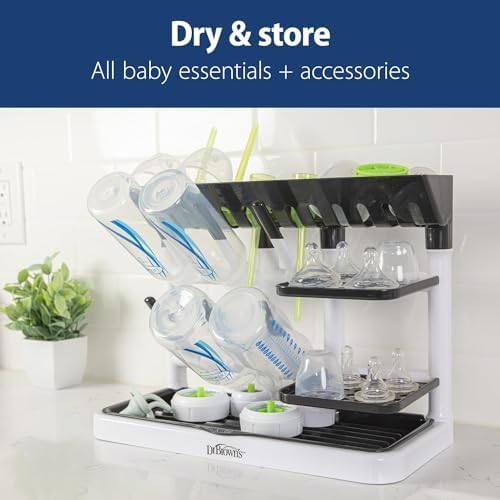 Dr. Brown's Drying Tower, Stand-Up Drying Rack - Image 2