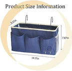 Bedside Caddy, Bedside Hanging Storage Organizer forBunk and Hospital Beds - Image 3