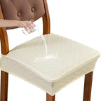 Genina Waterproof Chair Covers Set of 6, No Rear Covers by Genina