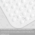 Yanzifly Bathtub Mat Non Slip Bath Mat - Image 2