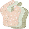 3 Pack Waterproof Baby Bibs for Eating, Mess Proof Feeding Bib by CivaruaKids