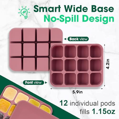 3 Pack Baby Food Freezer Tray - Image 2