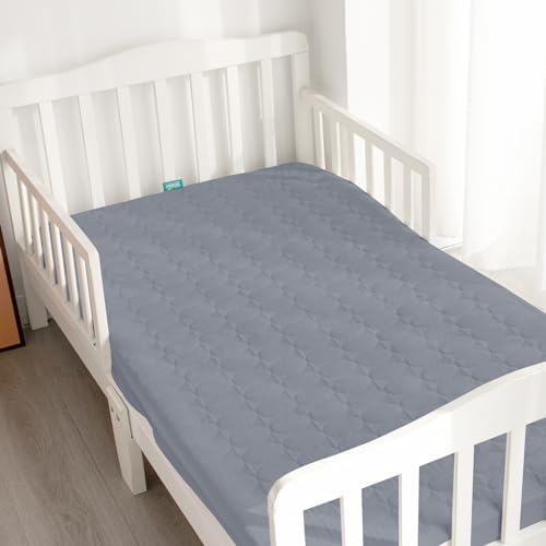 Biloban Crib Mattress Protector Waterproof Sheets Fitted 52” x 28” - Image 5