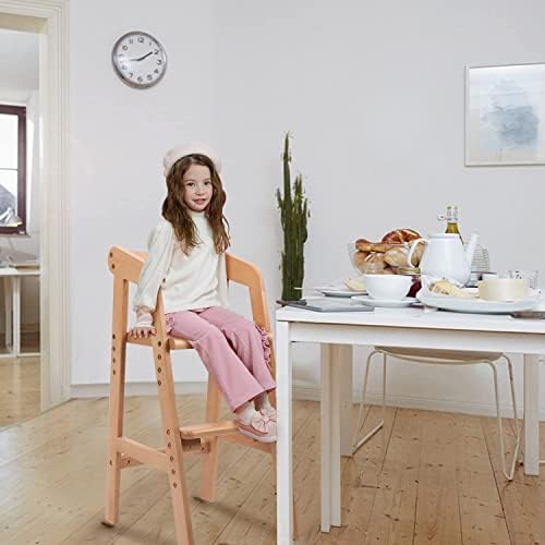 YOLEO High Chair Wooden for Toddlers Junior Childs, Sturdy Durable Dining - Image 6