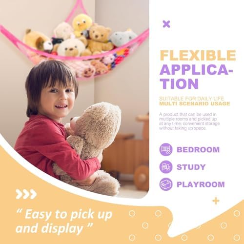 Lazebox Stuffed Animal Net Hammock - Image 7