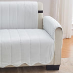 Great Bay Home Velvet Loveseat Cover - Image 4