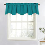 NICETOWN Blackout Valances for Window Living Room, Farmhouse Style Kitchen by NICETOWN