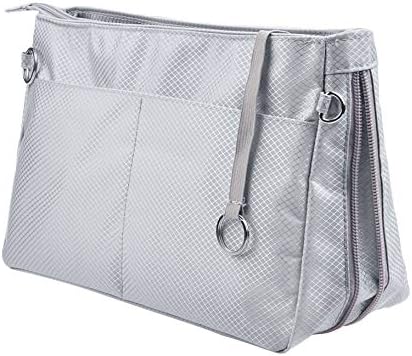 Vercord Expandable Nylon Handbag Purse Organizer Insert Liner Shaper Bag in Bag by Vercord