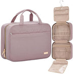 NISHEL Travel Toiletry Bag for women, Portable Hanging Organizer for by NISHEL