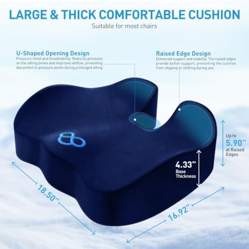 BlissTrends Extra Thick Seat Cushion - Image 2