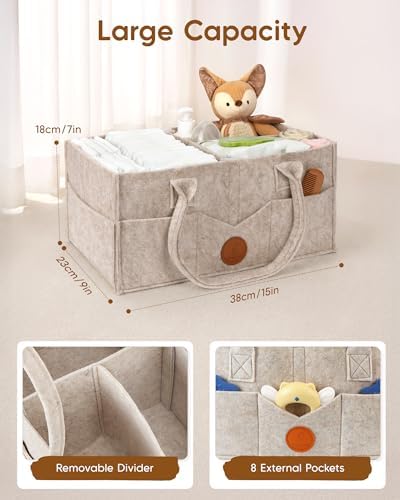 Maliton Baby Diaper Caddy Organizer - Image 3