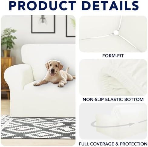 PureFit 100% Waterproof Chair Couch Cover Slipcovers - Image 4