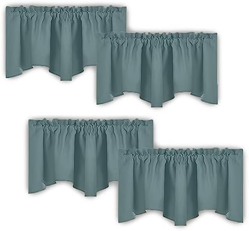 NICETOWN 4 Panels Valance Curtains by NICETOWN