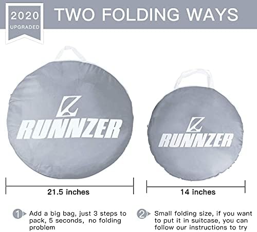 L RUNNZER Baby Crib Tent, Pop Up Crib Net to Keep Baby in - Image 6