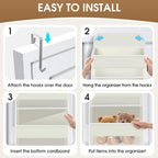 1Pack Over The Door Organizer Large Capacity Hanging Storage Room Organizer - Image 3