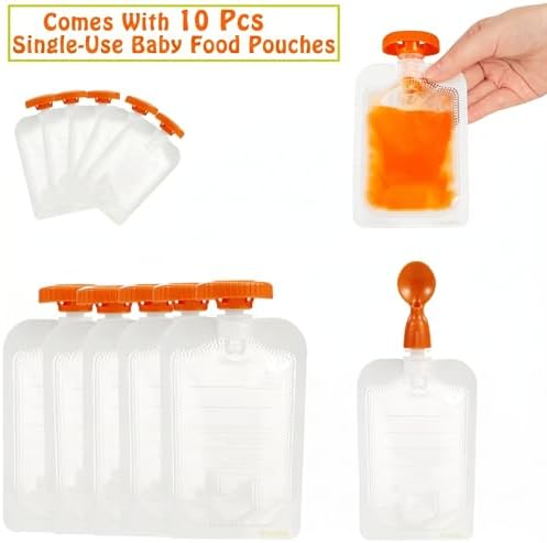 PandaEar Squeeze Station for Baby Puree Food Storage - Image 3