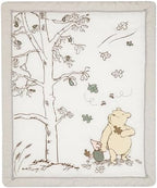 Lambs & Ivy Disney Baby Storytime Pooh 3-Piece Nursery Crib Bedding Set - Image 3