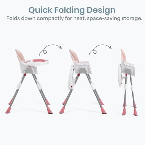 Dream On Me TableTalk 2-in-1 Convertible High Chair, 5-Point Harness - Image 6