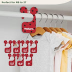 JMOST Baby Closet Dividers for Nursery Closet Organizer, Newborn to 24 Months - Image 4