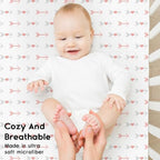 Yoofoss 2-Pack Baby Crib Sheets - Image 4