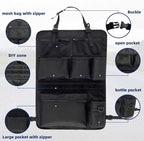 Backseat Car Organizer, Tactical Car Seat Back Organizer, Kick Mats Back Seat - Image 3