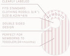 8 Pack Baby Closet Dividers – Pure Green Nursery Organizer - Image 3