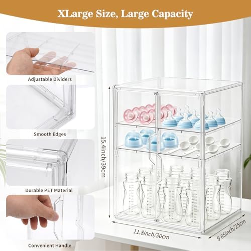 Upgraded Baby Bottle Storage Organizer - Image 4