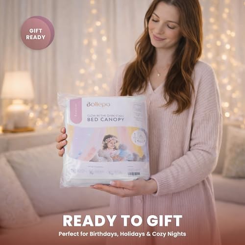 Bollepo Bed Canopy for Girls Bed - Image 6