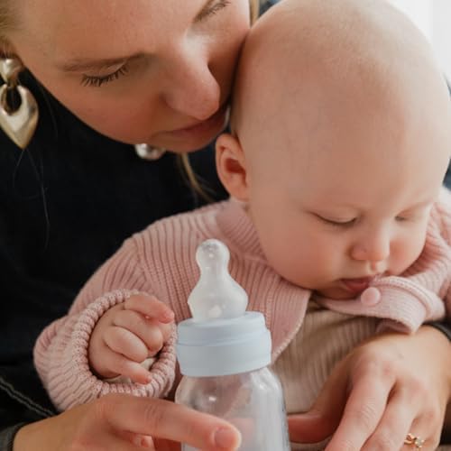 BIBS Plastic Baby Bottle, 150 ml, Silicone Nipple - Image 6