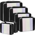 BAGAIL 6 Set/8 Set/10 Set Packing Cubes Various Sizes Packing Organizer by BAGAIL