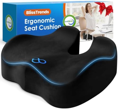 BlissTrends Memory Foam Seat Cushion by BlissTrends