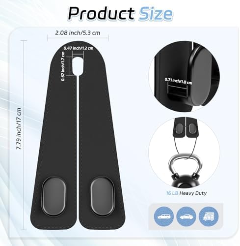 Car Seat Headrest Hooks - Image 2