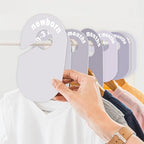 8 Pack Baby Closet Dividers – Pure Green Nursery Organizer - Image 3