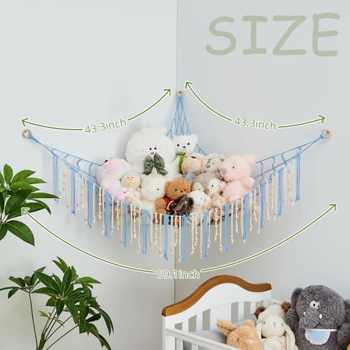 Pretty Jolly Stuffed Animal Storage Hammock - Image 6