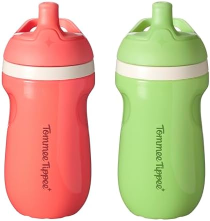 Tommee Tippee Toddler Sippy Cup, Sporty Spout, 1-3 Years by TommeeTippee
