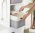 DECOMOMO Storage Bins, Large Fabric Storage Baskets - Image 2