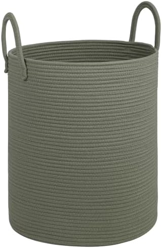 Large Laundry Basket, Laundry Hamper, baby hamper, Nursery Blanket Storage by Hobasket