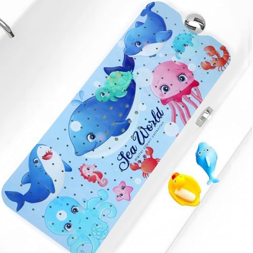 Bath Tub Shower Mat Non Slip Kids Bathtub Mat Anti Slip Baby Bath Mat by Tubozadi