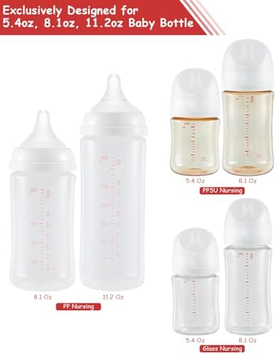 Baby Bottle Cap for Pigeon Bottle, Soft & Safe Bottle Lid - Image 7