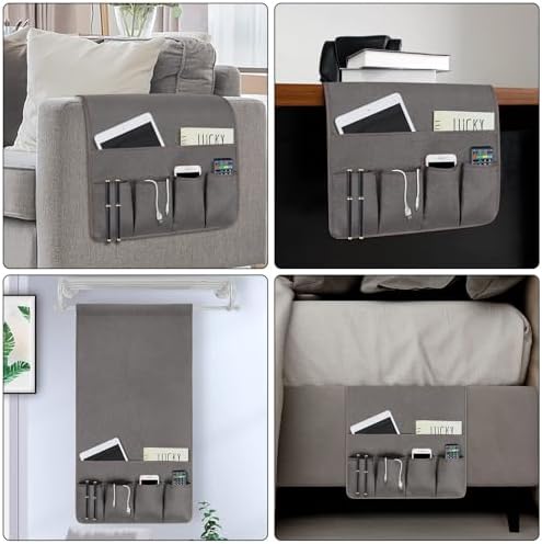 Remote Control Holders for Armchairs, Couch Caddy, Featuring Non-Slip Bases - Image 4