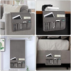 Remote Control Holders for Armchairs, Couch Caddy, Featuring Non-Slip Bases - Image 4