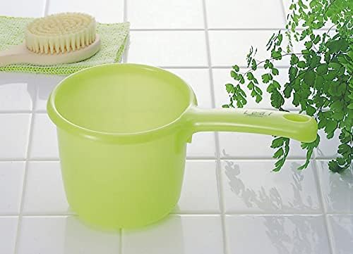 JapanBargain 3040, Japanese Plastic Water Ladle Bath Ladle Dipper Green Color - Image 7