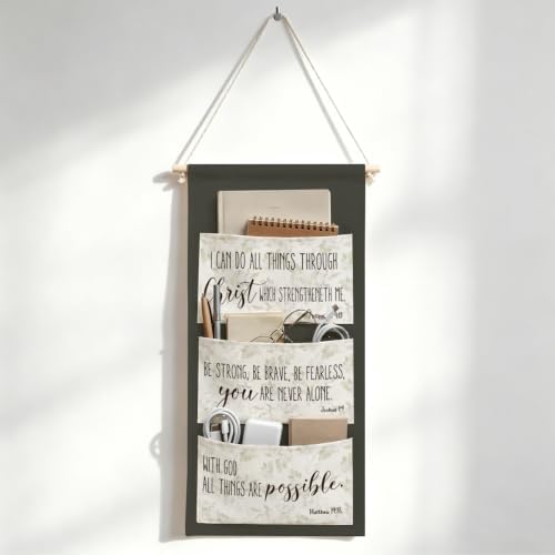 IAXIC Canvas Wall Hanging Organizer by IAXIC