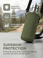 AUPET Water Bottle Bag Carrier, 24oz/32oz Insulated Neoprene bottle Sling - Image 4