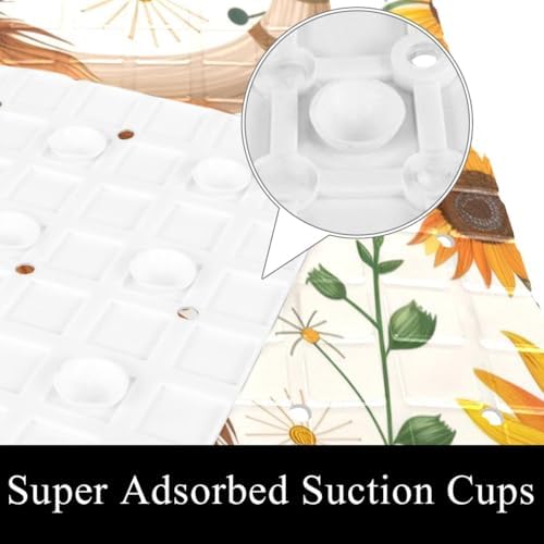 Baby Bath Mat Non Slip 26.8"x15.1" Bathtub Mat - Image 3