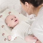 Gllquen Baby Muslin Bassinet Sheets 3pk, Soft Cotton Baby Sheet 33x17 - Image 3