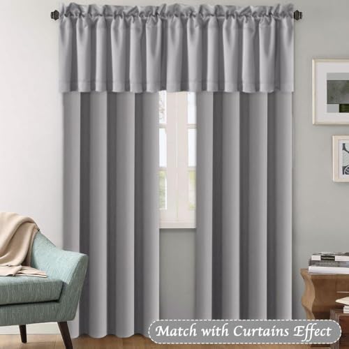 H.VERSAILTEX Blackout Grey Valances - Image 3