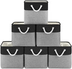 Patvingot 11-Inch Fabric Cube Storage Bins by Patvingot